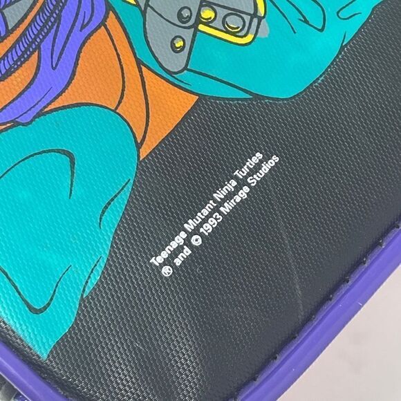 VTG Teenage Mutant Ninja Turtles 3 Movie Suitcase 1993 Vintage TMNT Rare HTF - Picture 4 of 10